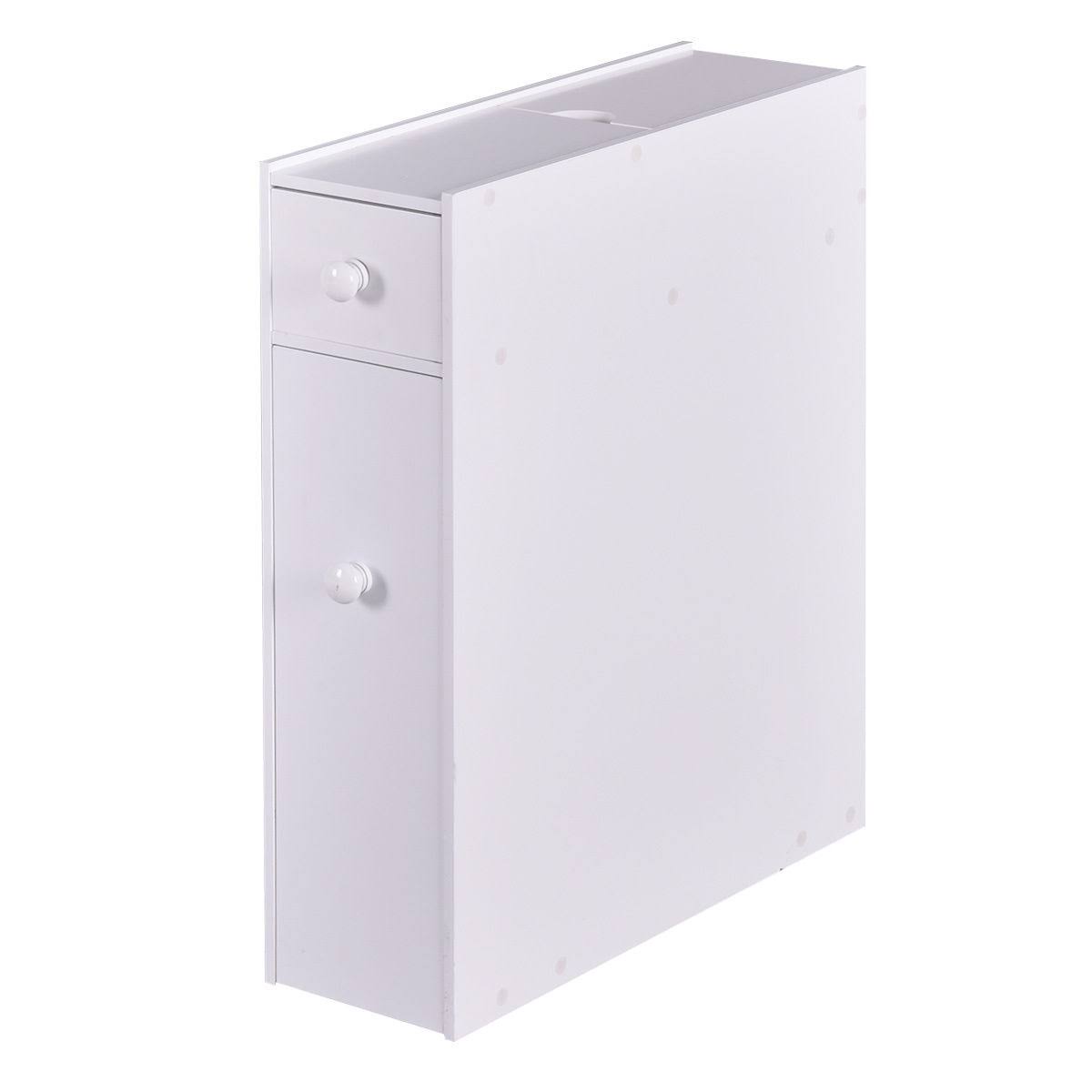 White Bathroom Cabinet Storage Organizer X4996