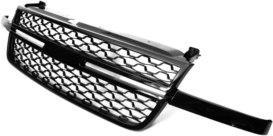 Gloss Black Front Bumper Mesh Grill R64324