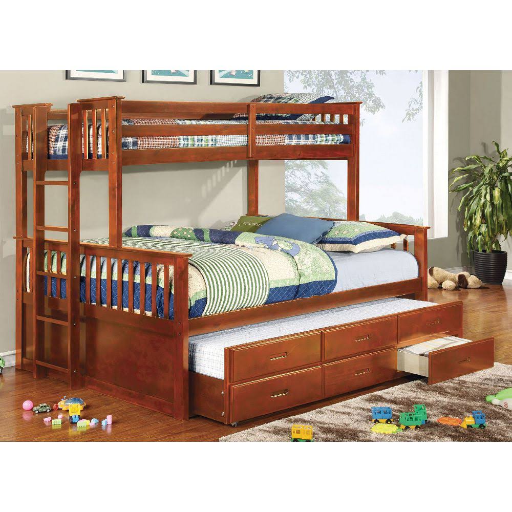 Twin XL Trundle with 3 Drawers B935