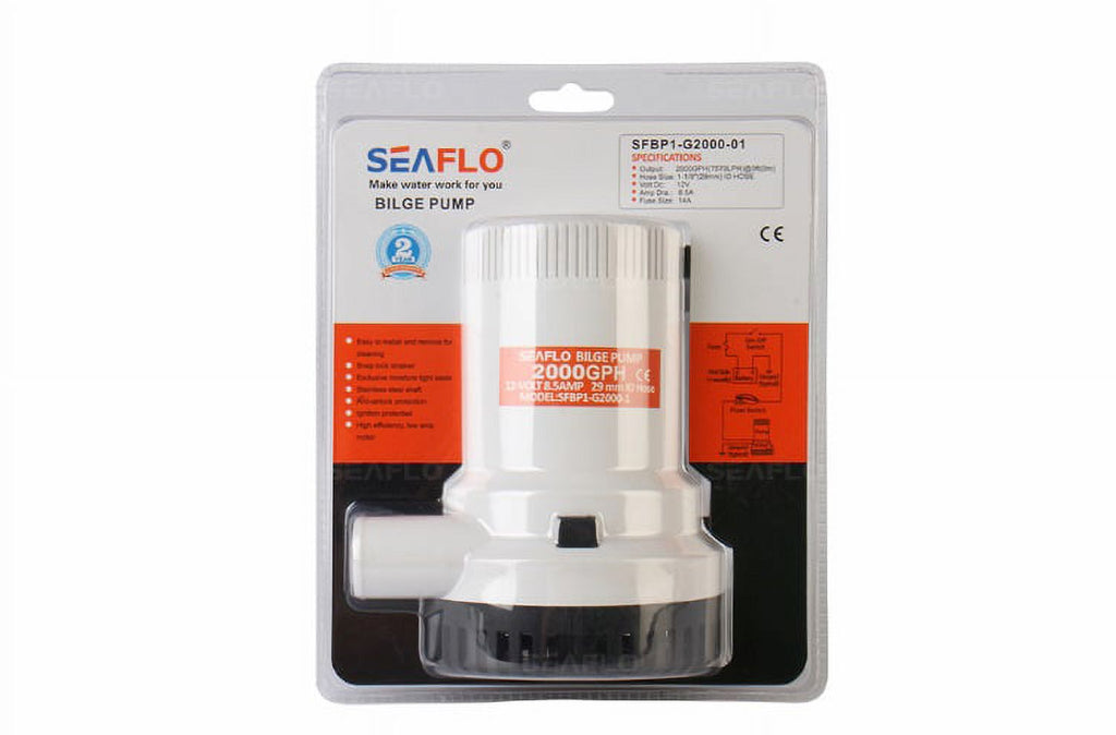 2000 GPH 12VDC Bilge Pump S740634