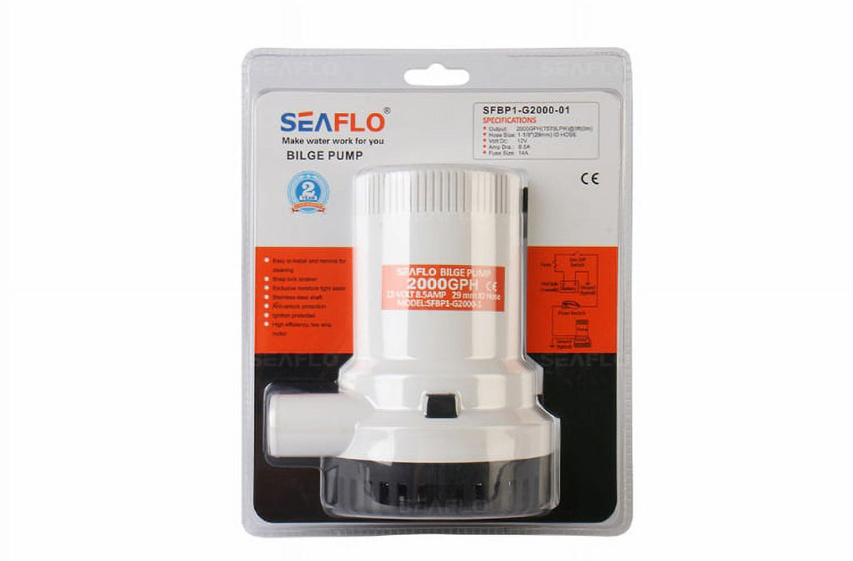2000 GPH 12VDC Bilge Pump S740634