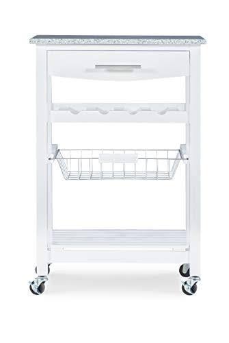 White Kitchen Island R2845