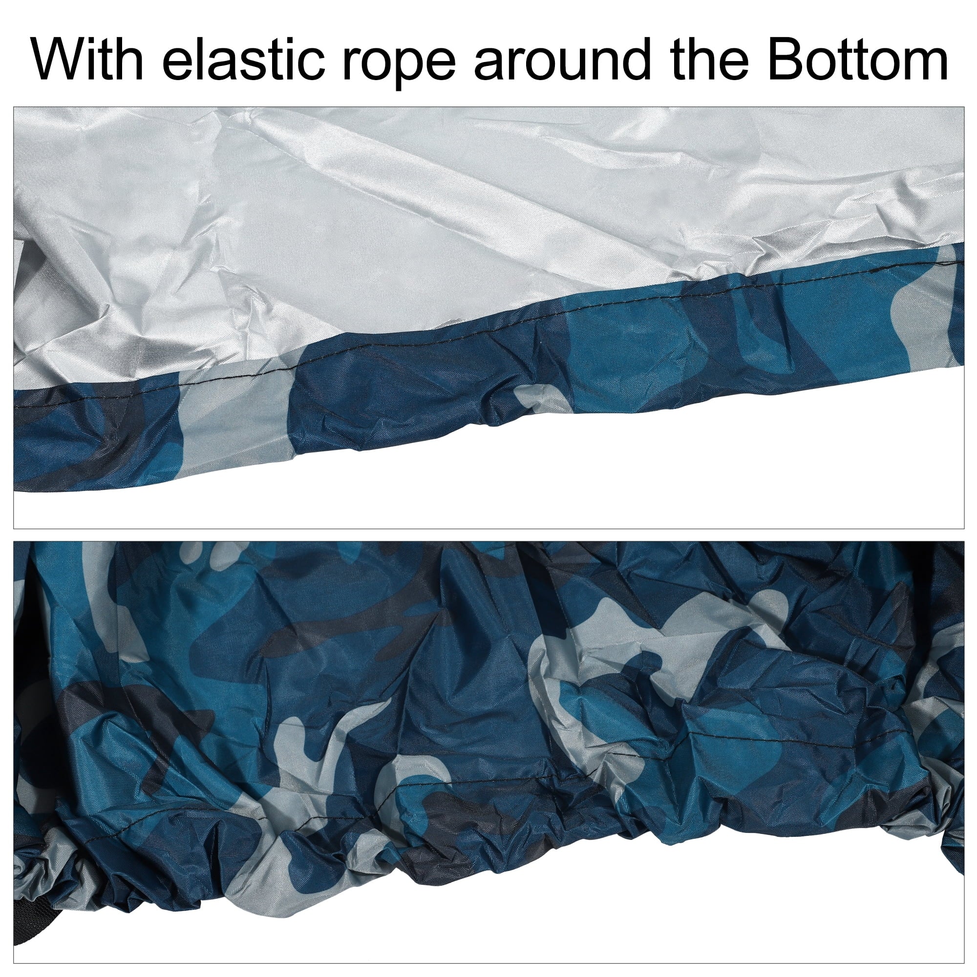 Blue Camouflage Waterproof Kayak Cover 16.8ft-18.2ft I87108
