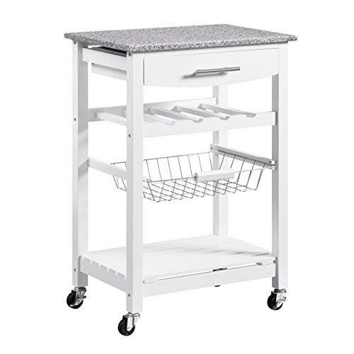 White Kitchen Island R2845