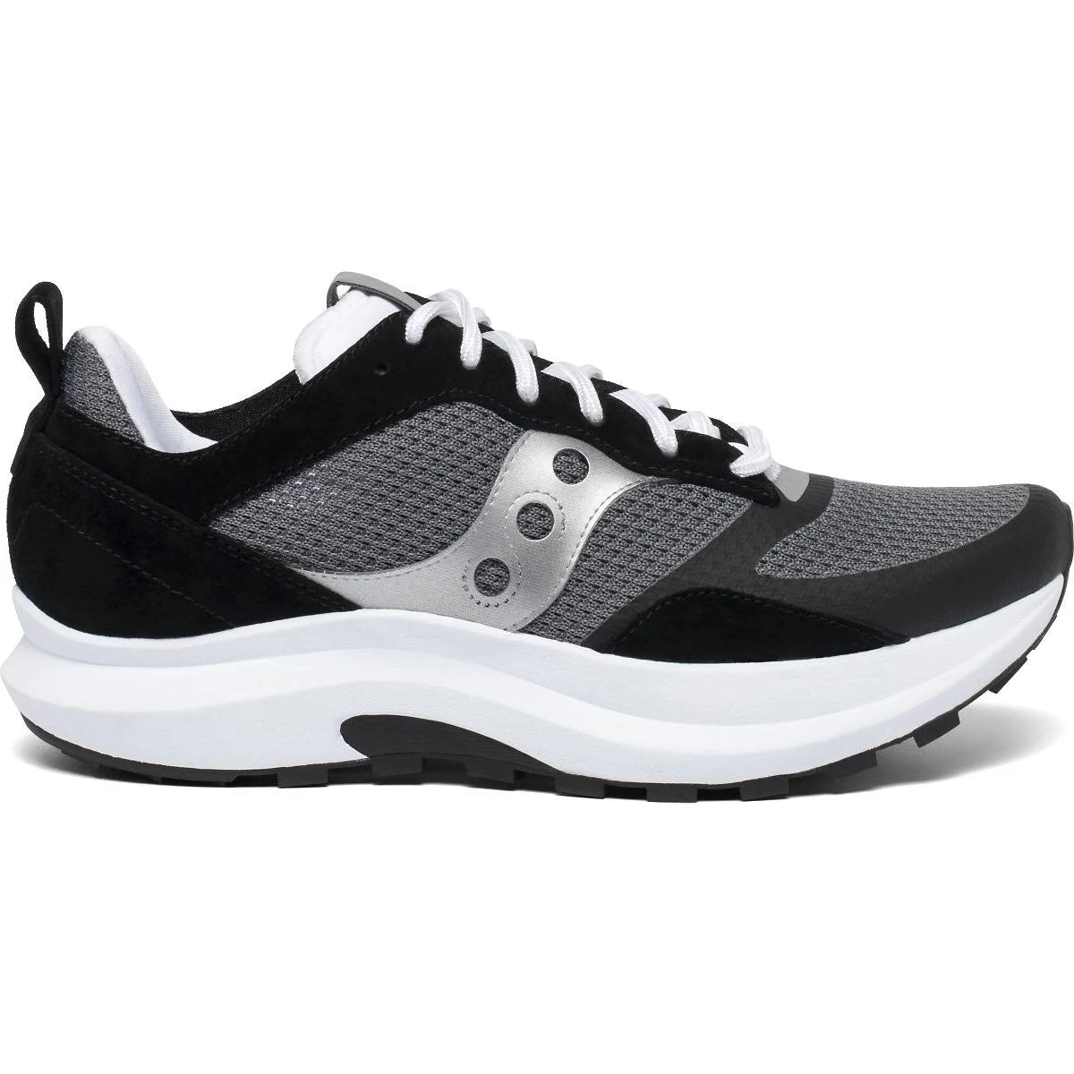 Black Silver Jazz Hybrid Shoes T229