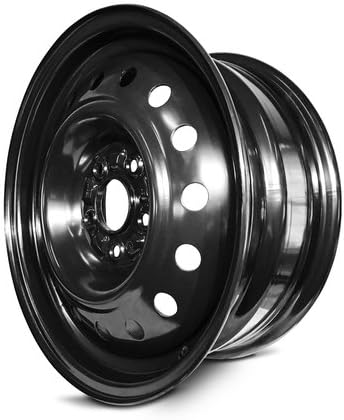 16 inch 5 Lug Black Steel Wheel K2540