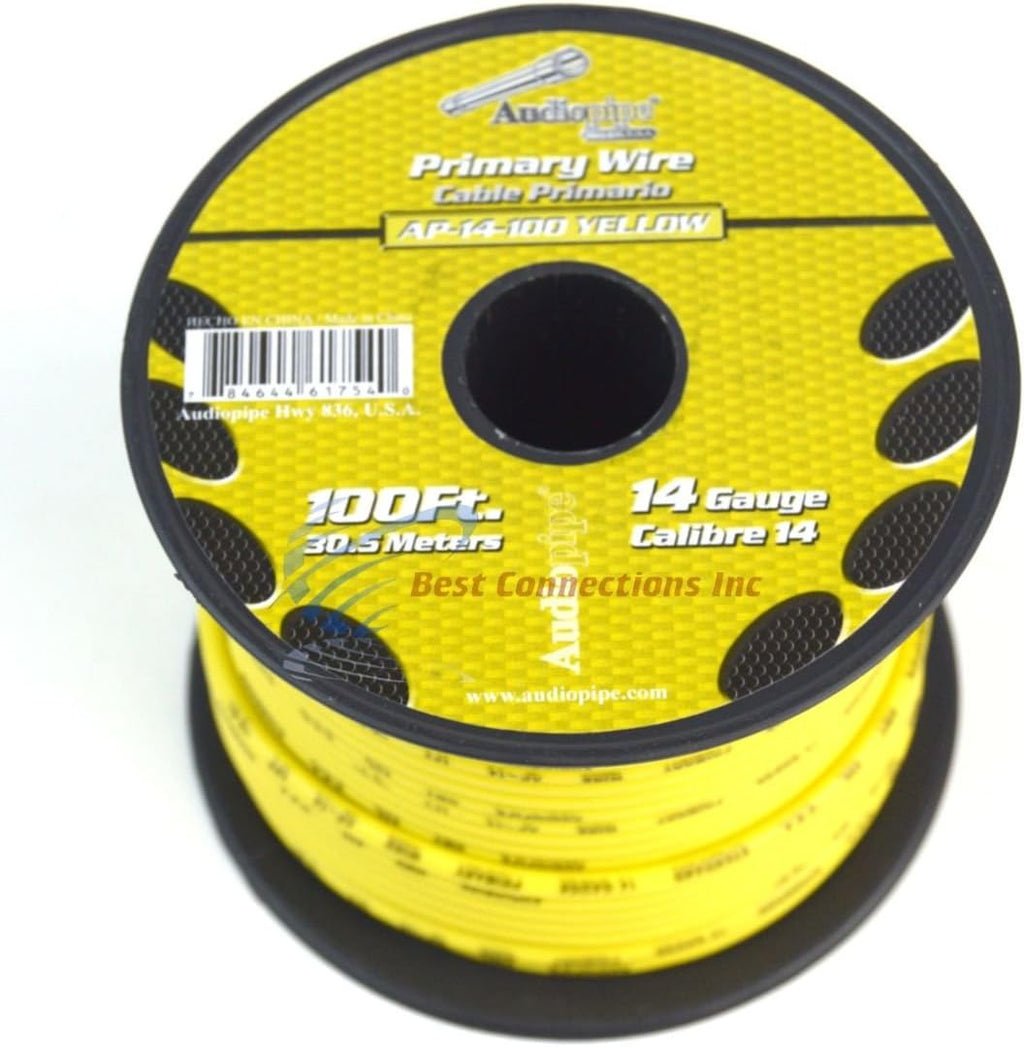 14 Gauge 11 Rolls 100 Feet Primary Power Ground Wire Remote Cable M35012
