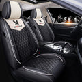Pink PU Leather Car Seat Covers Full Set A577556