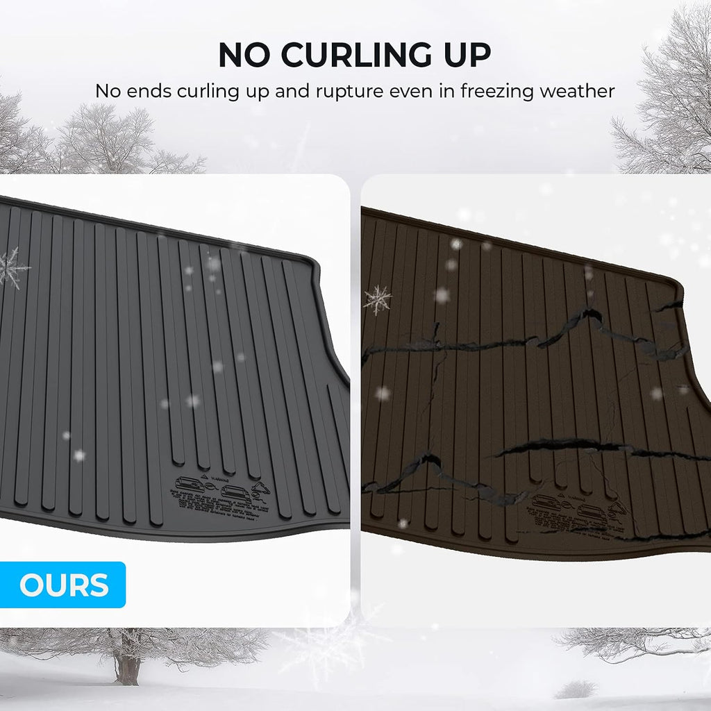 Black Heavy Duty Cargo Liner Trunk Mat for RAV4 P6960