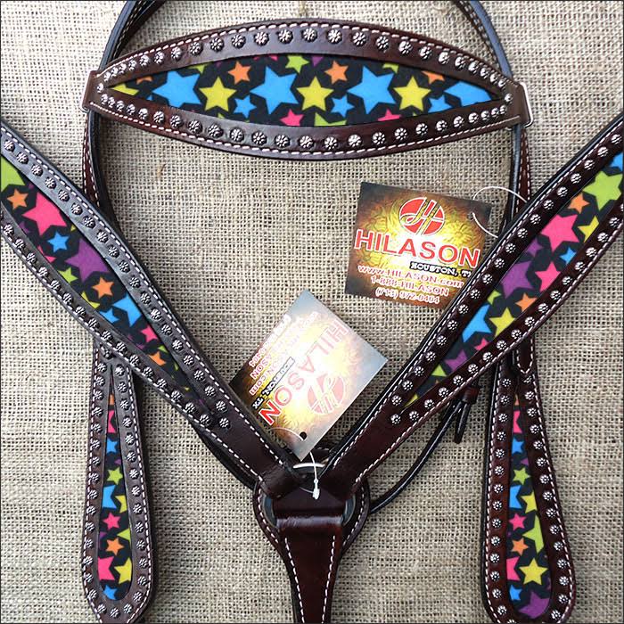 Brown Leather Horse Breast Collar G84417