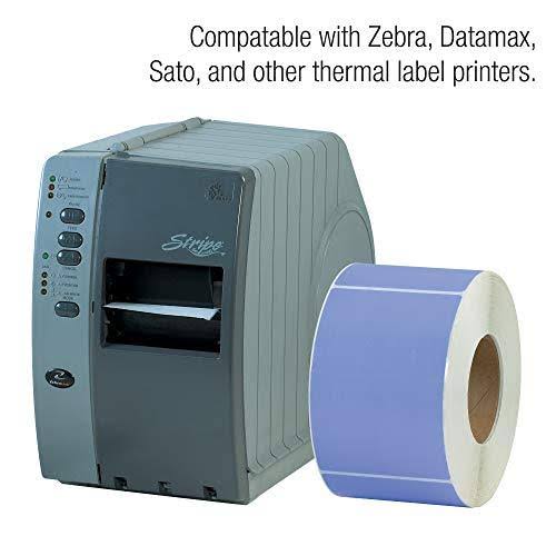 4 x 6x22 Purple Thermal Transfer Labels U753