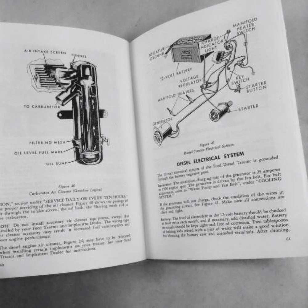 Tractor Owners Operators Manual A489381