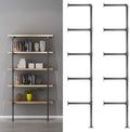 Vintage Industrial Wall Mount Bookshelf Shelving Unit B2505