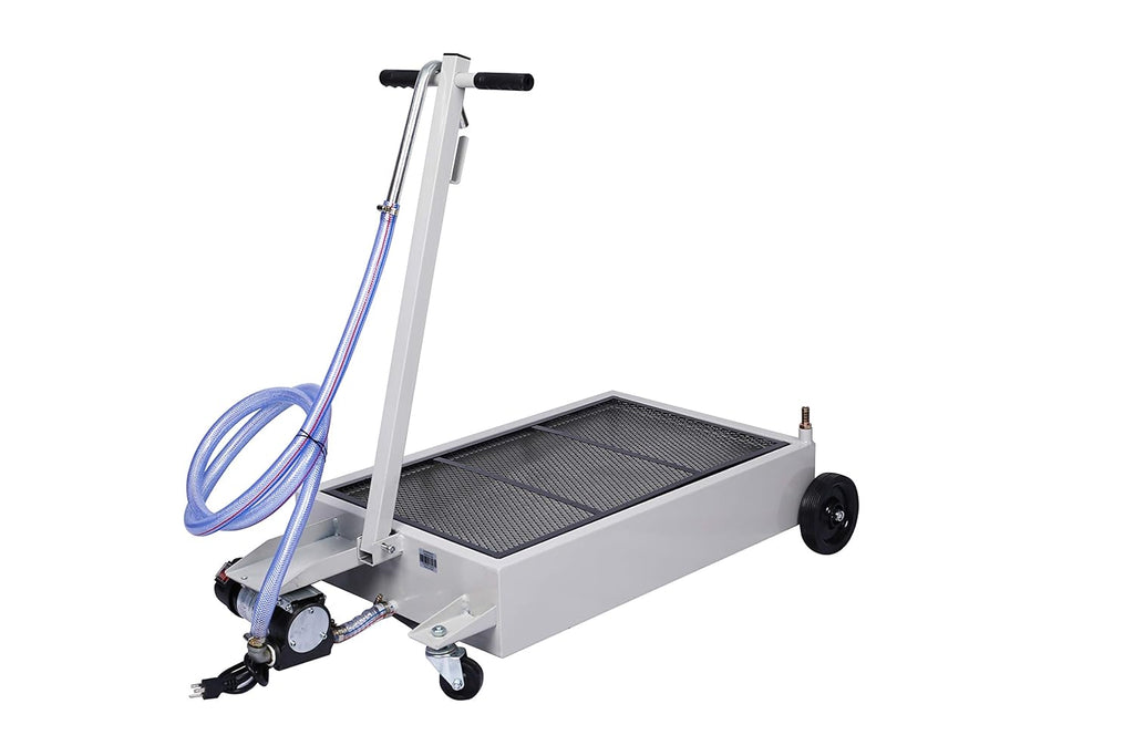 15-Gallon Oil Drain Pan with Hand Pump I53415