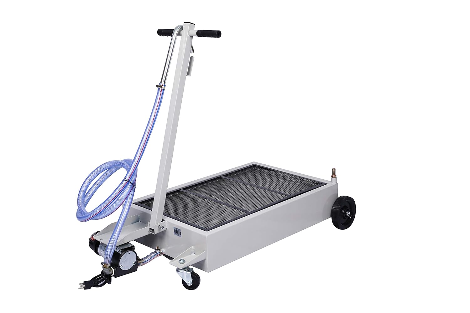 15-Gallon Oil Drain Pan with Hand Pump I53415
