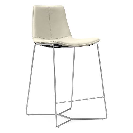 Vegan Leather Counter Stool F521095