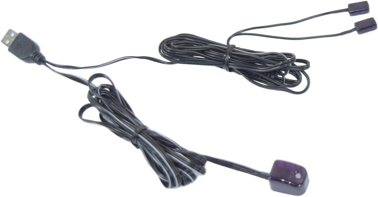 Infrared IR Repeater Kit / Remote Control Extender Cable (2 Device) F965
