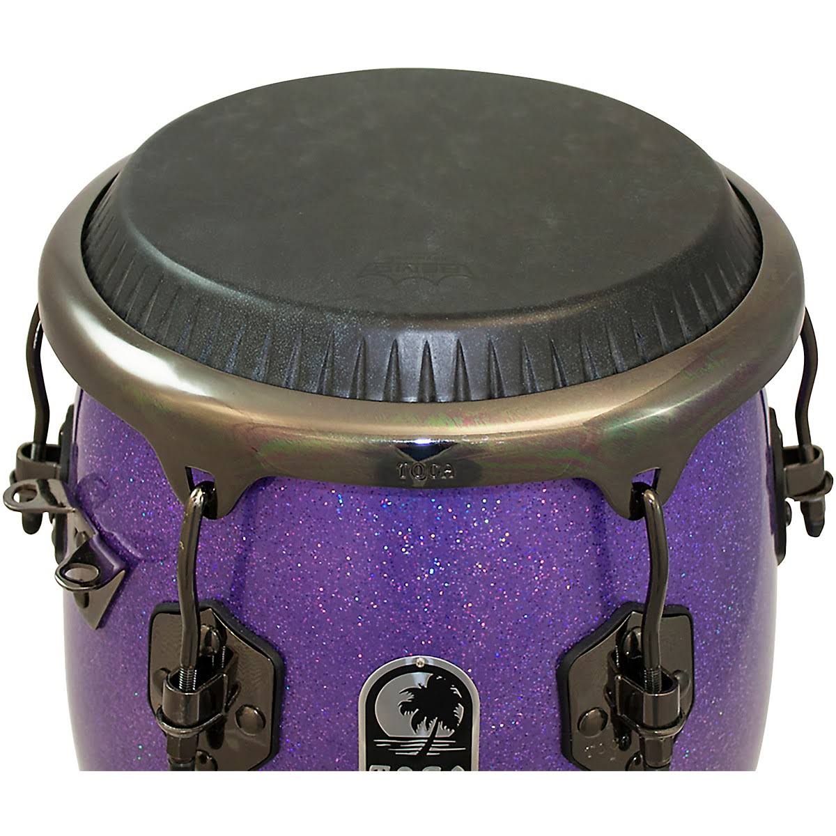 Purple Sparkle Congas 12.50 in. J4759