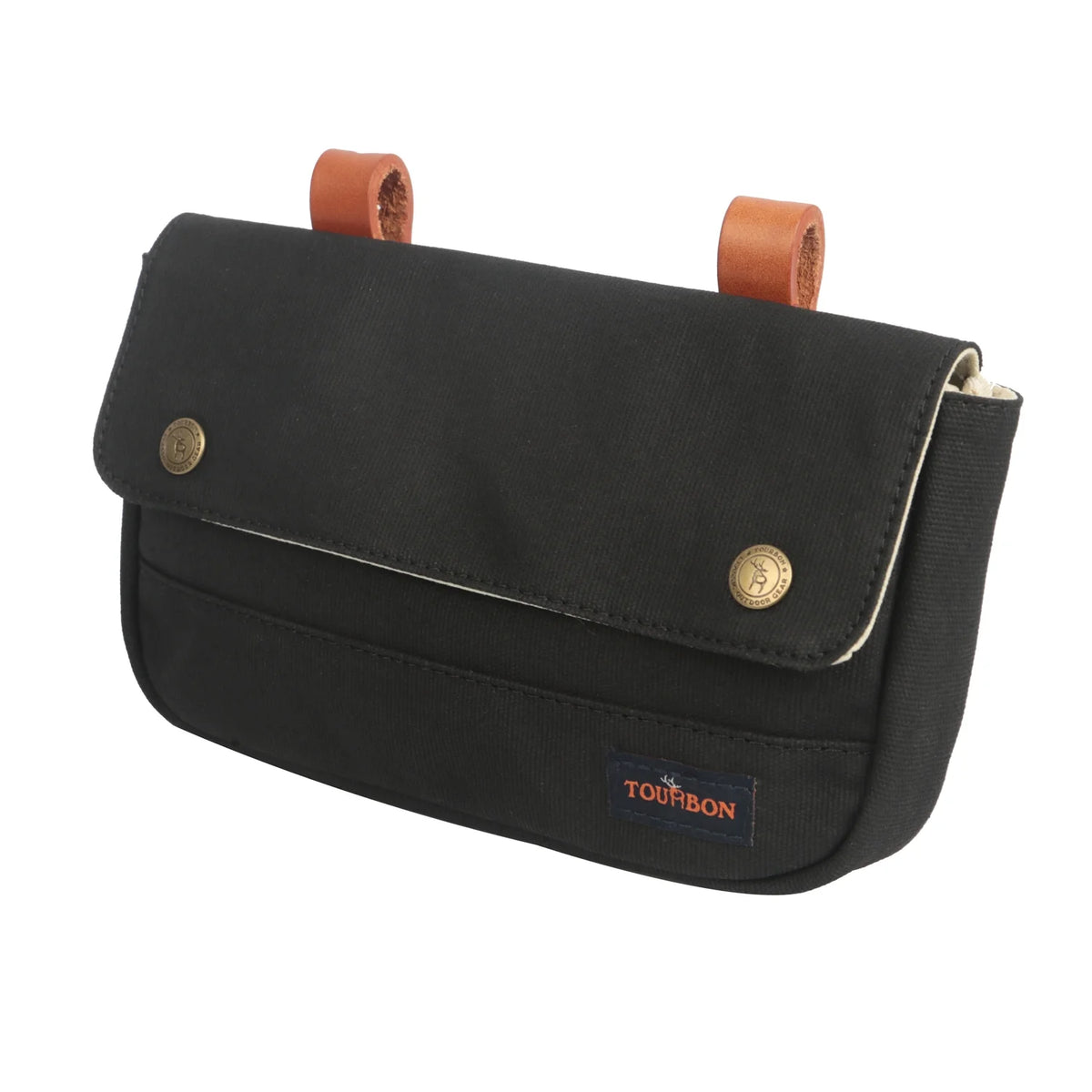 Waxed Canvas Waterproof Bicycle Handlebar Bag R665