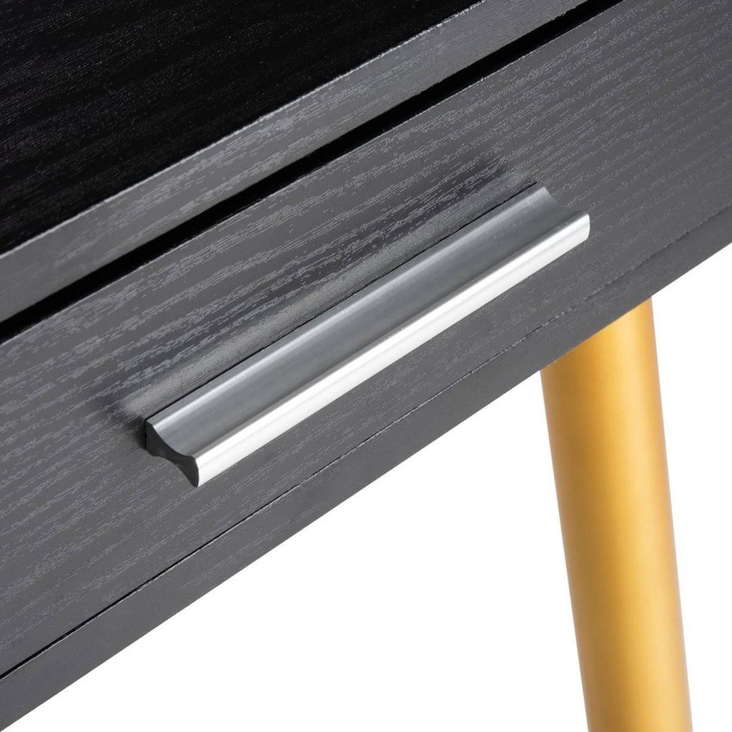 Natural/White 1 Drawer 1 Shelf Desk U665874
