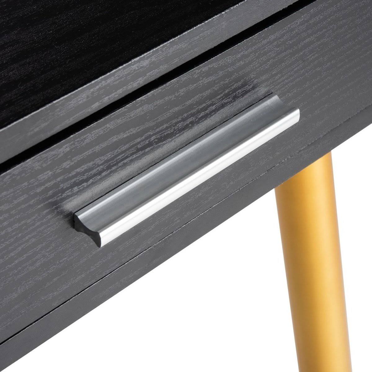 Natural/White 1 Drawer 1 Shelf Desk U665874