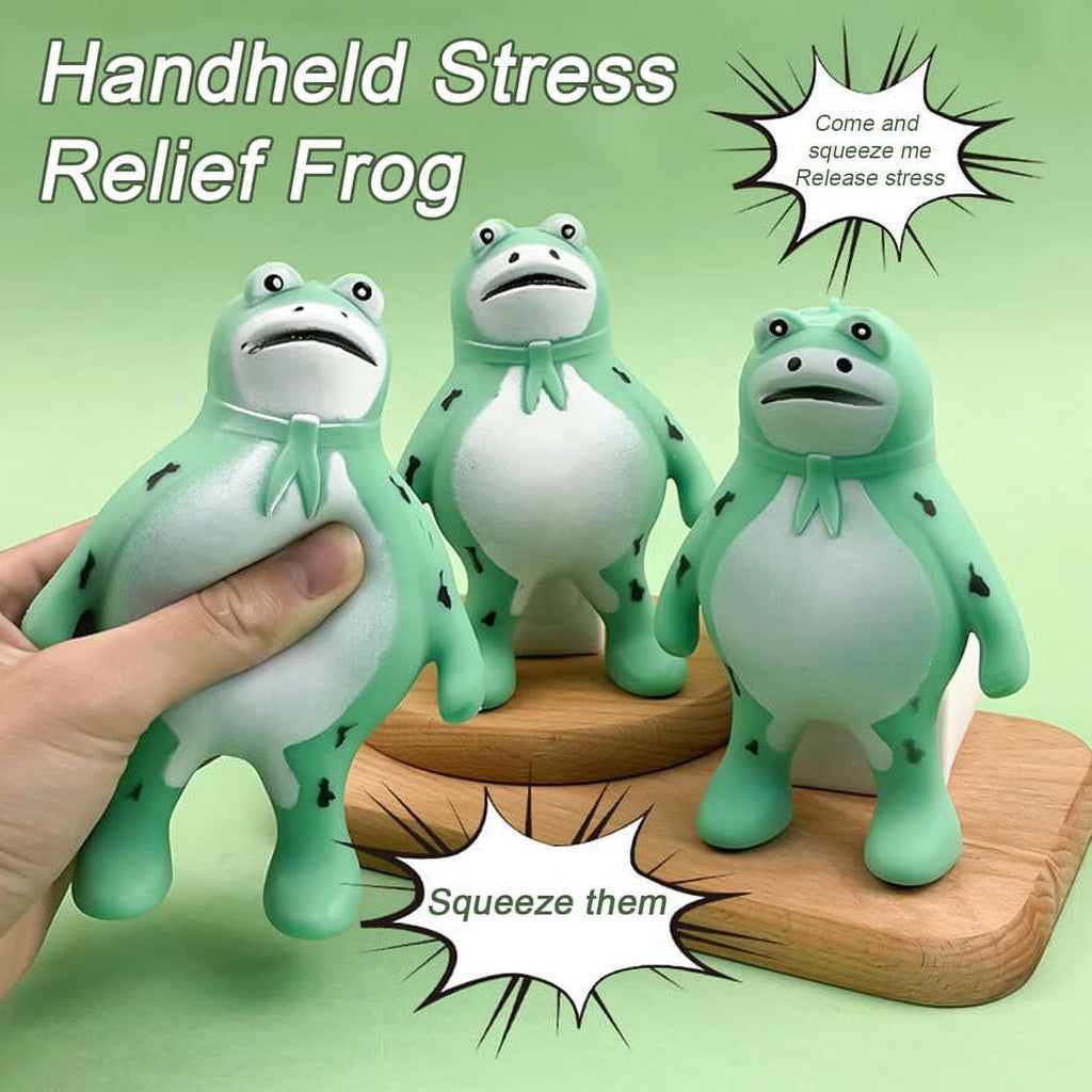 Stress Relief Frog Squeeze Toy V4578