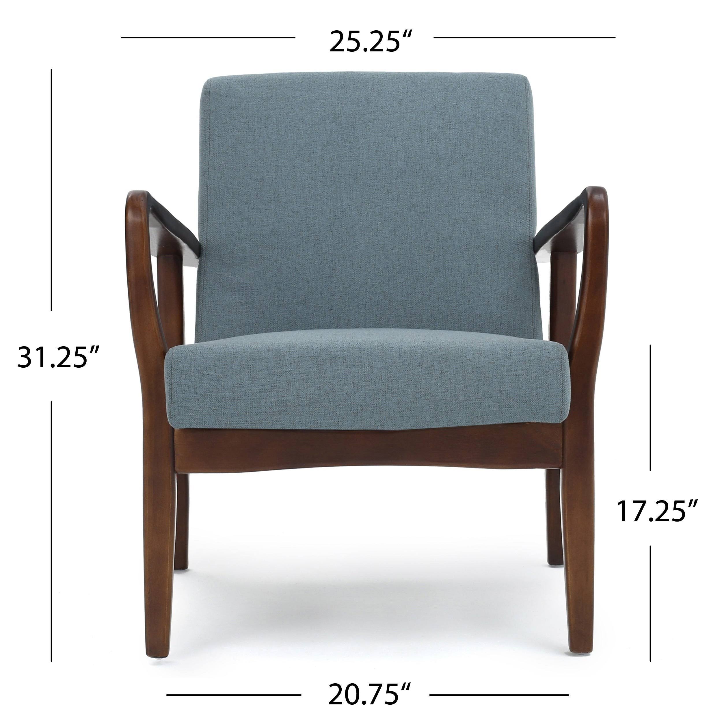 Grey Fabric Club Chair H469244