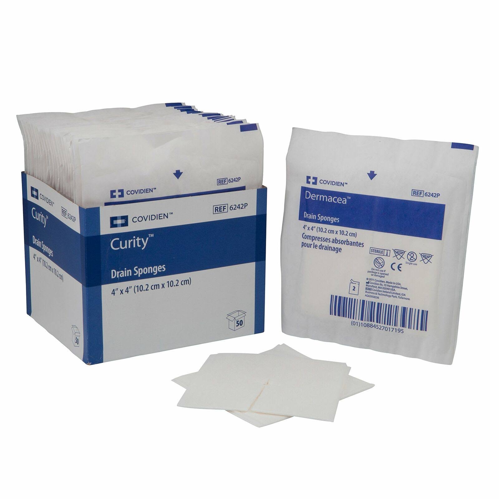 Drain Sponge Gauze, Case of 600 W171010