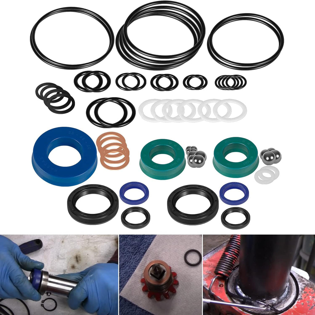 Seal Replacement Kit for Craftsman Floor Jack, 2 Ton, 59 PCS, Pack of 2 I786657