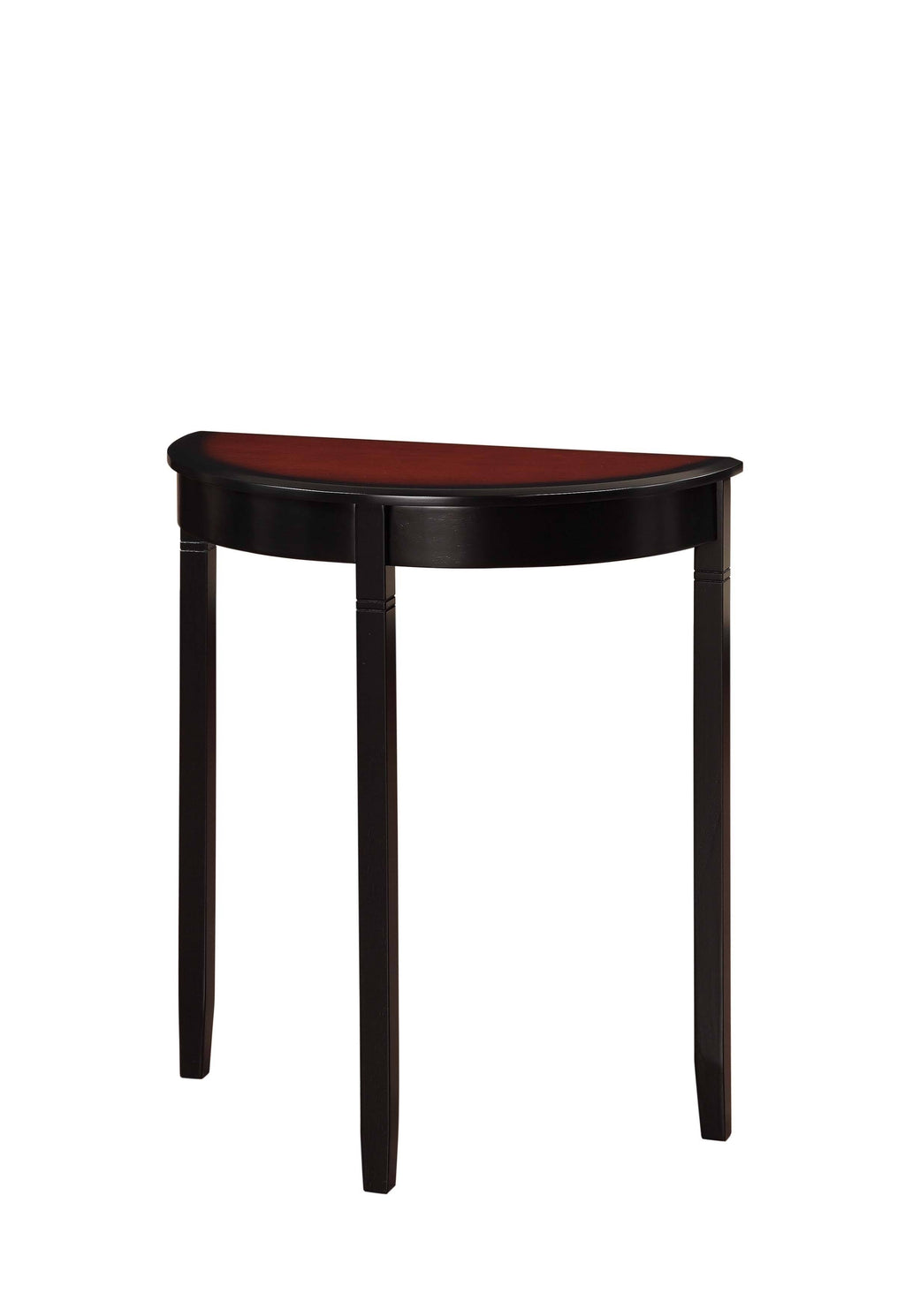 Black Cherry Demi Lune Console Table K460473