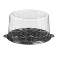 Clear Double Layer Cake Container with Dome Lid, 8x22, 100/Case N2950