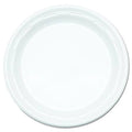 9 in White Plastic Plate (Case of 500) L370967