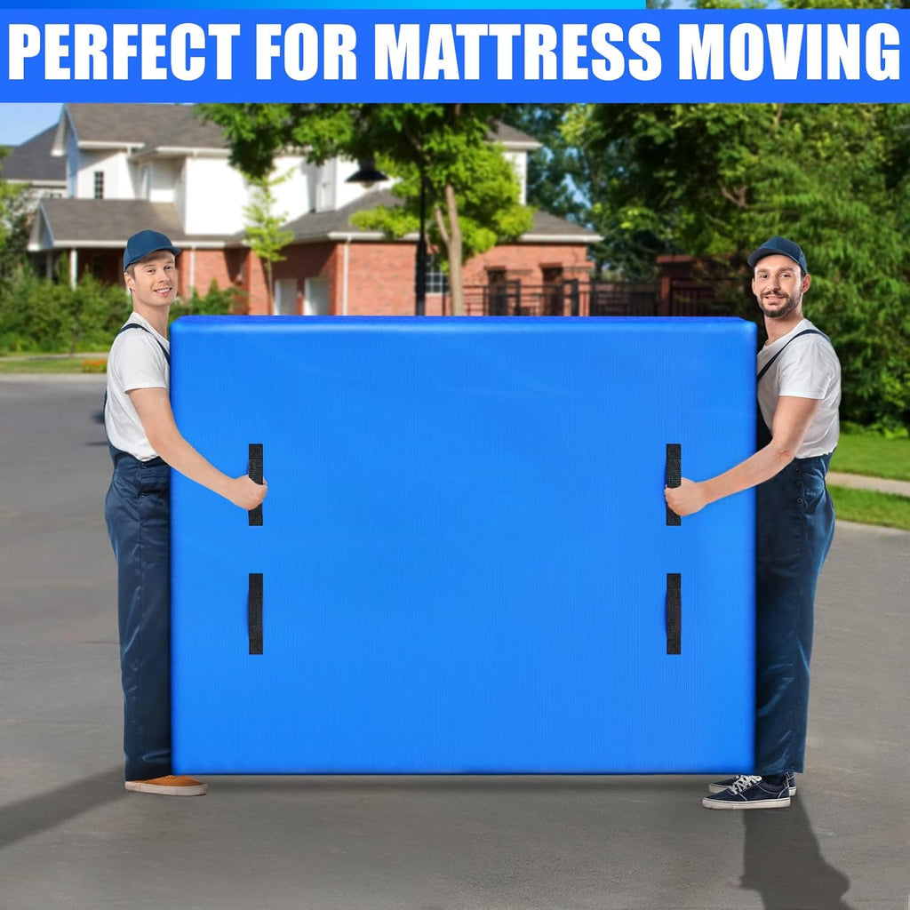 Queen Size Zippered Waterproof Mattress Cover with 8 Carrying Handles J4705