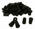 Rubber Stoppers, Size 0, 1-Hole, 10-Pound Case V4351