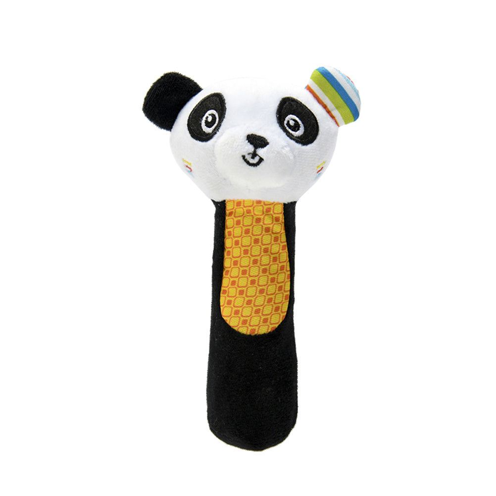 Panda Cartoon Animal Plush Wrist Rattles Hand Bells for Babies Y169383