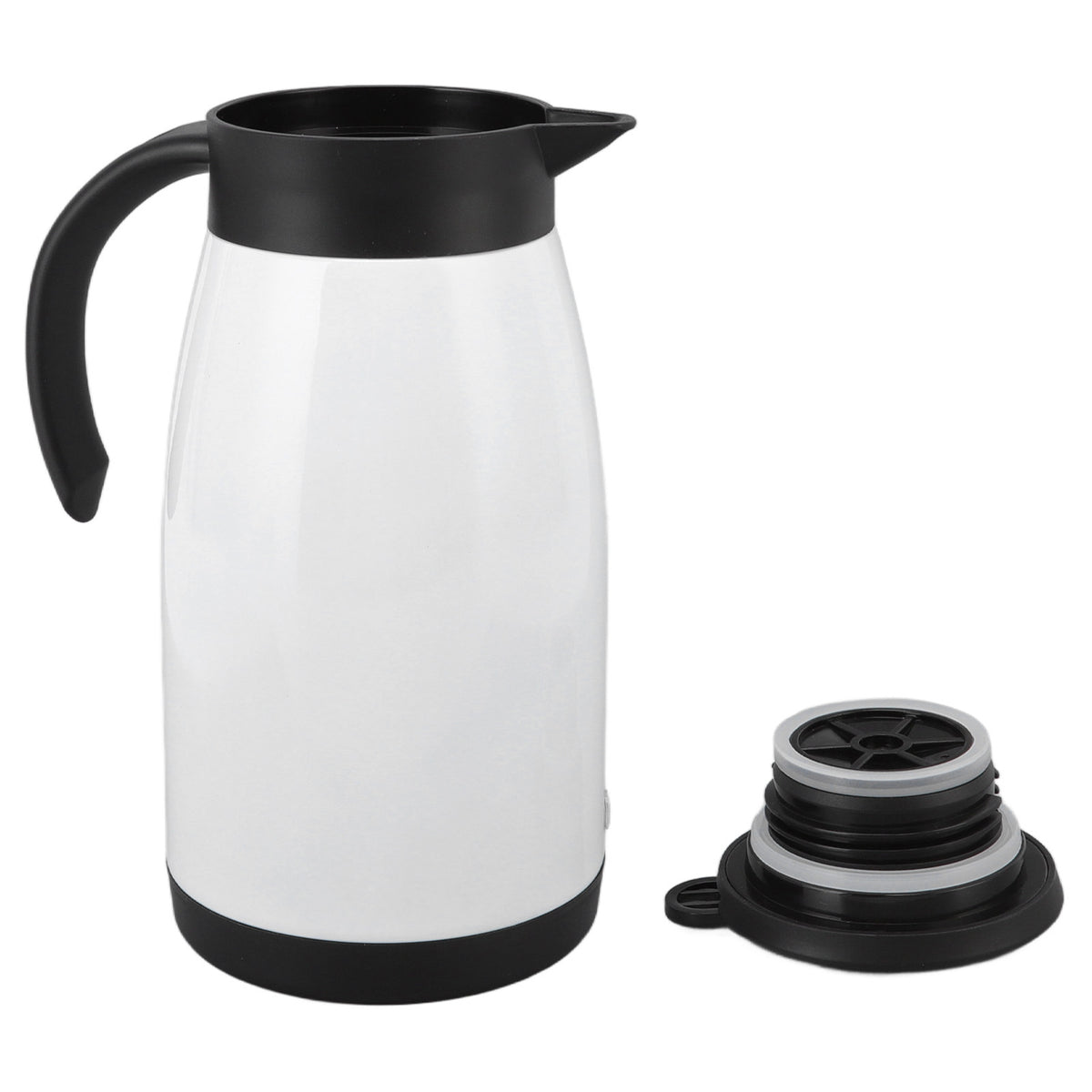 Travel Kettle 680ml Double 304 Stainless Steel 12V 24V Dual Voltage Water Boiler K8227