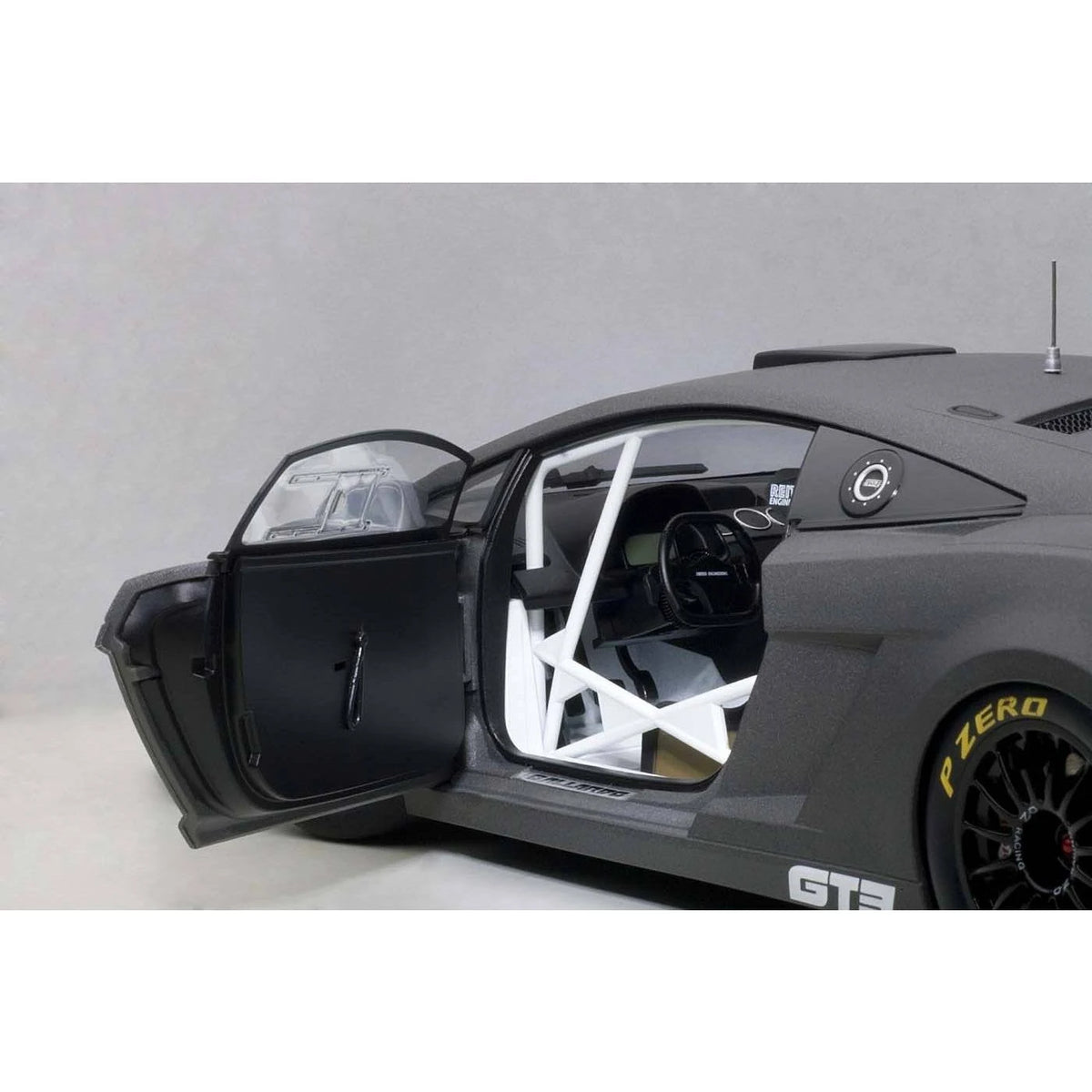 Matt Grey 1/18 Diecast Model Car J2265