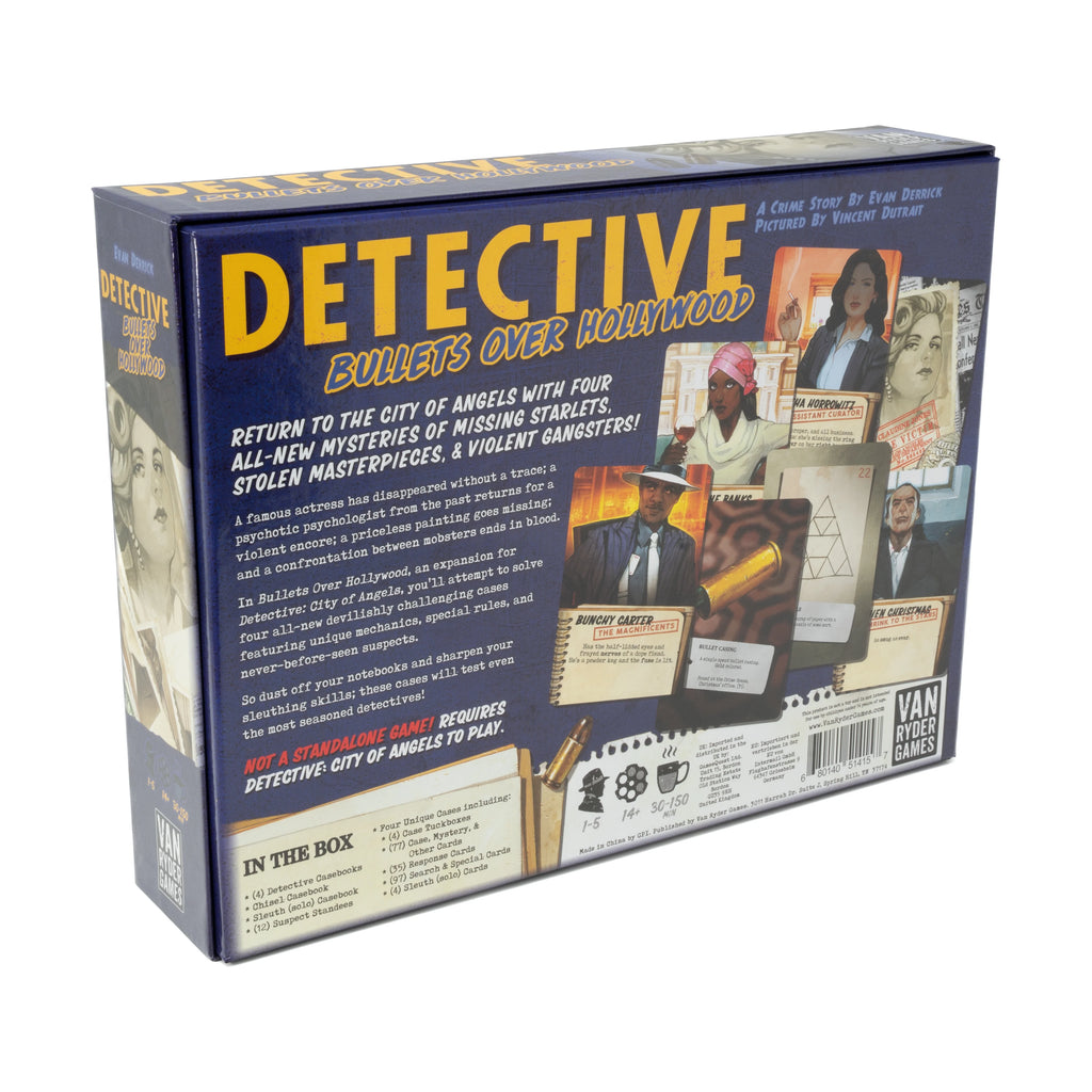Detective: City of Angels - Bullets Over Hollywood Expansion W643