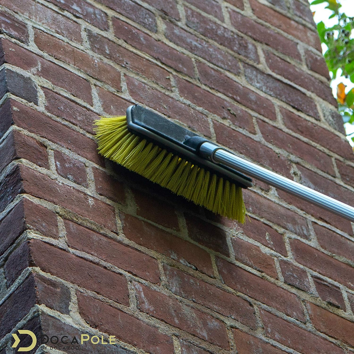 11 Inch Hard Bristle Deck Brush with Telescoping Pole A938716