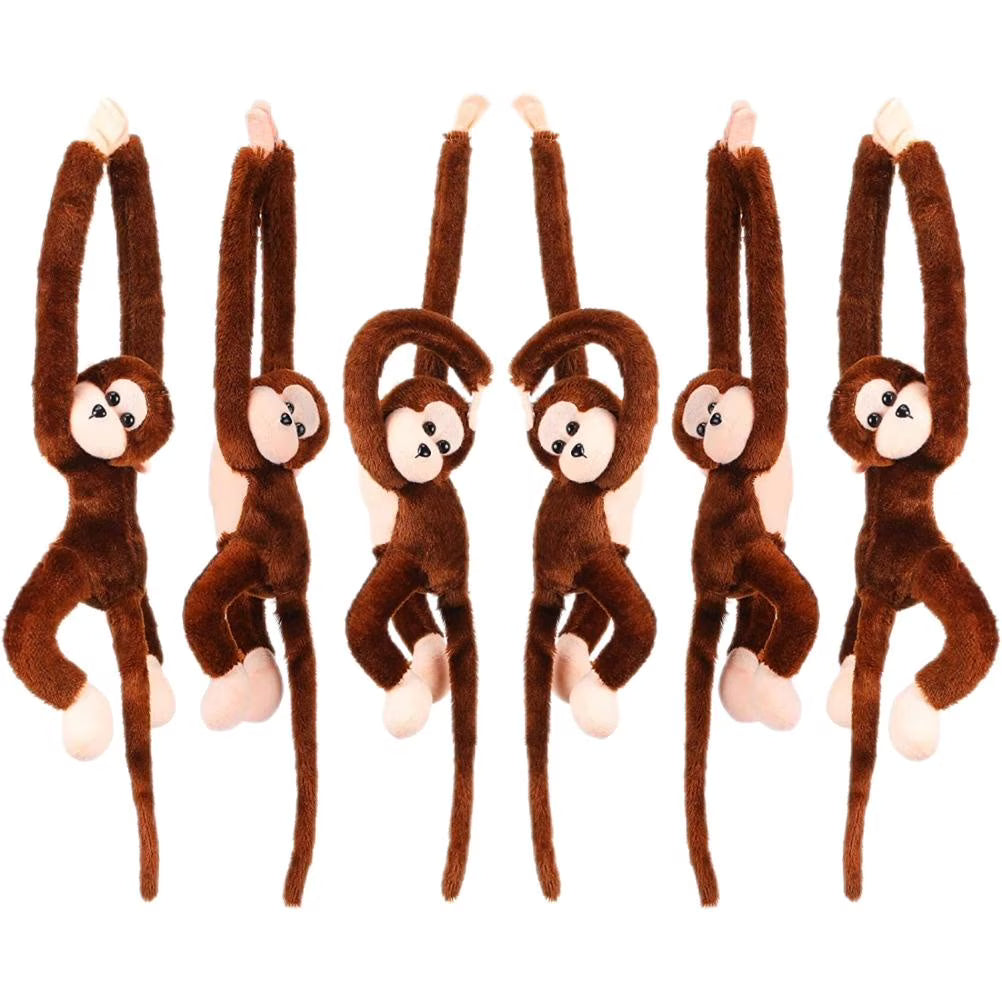 6Pcs 24 Inch Arm Monkey Plush Toy Stuffed Animal G546