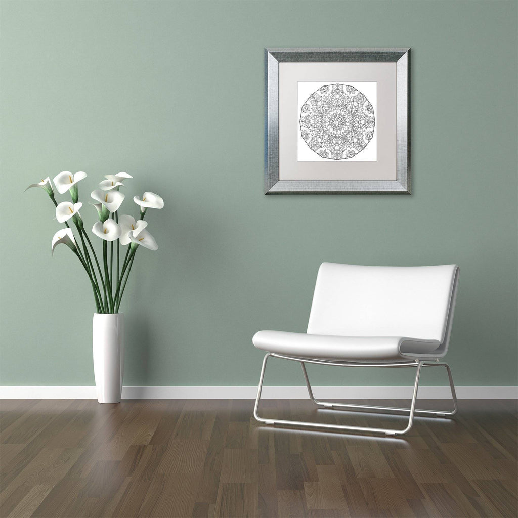 Matted Framed Art ' Mixed Coloring Book 9 ' K58369