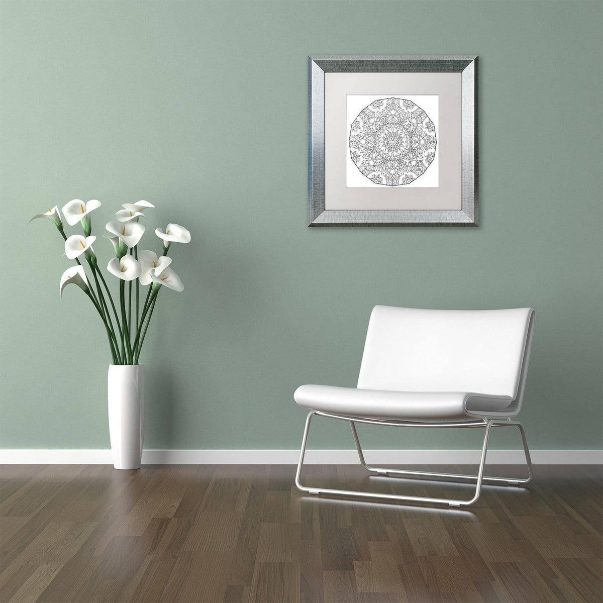 Matted Framed Art ' Mixed Coloring Book 9 ' K58369