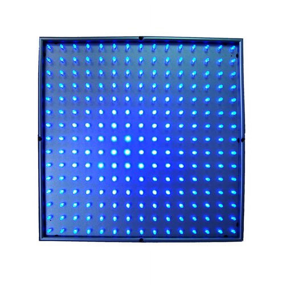 Square 12" LED Grow Light System 225 Blue LED 14W with Hanging Kit R128