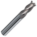 15/64x22 Carbide End Mill, Plain Shank, Uncoated, 2.5x22 L110