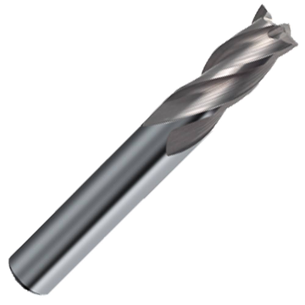 15/64x22 Carbide End Mill, Plain Shank, Uncoated, 2.5x22 L110