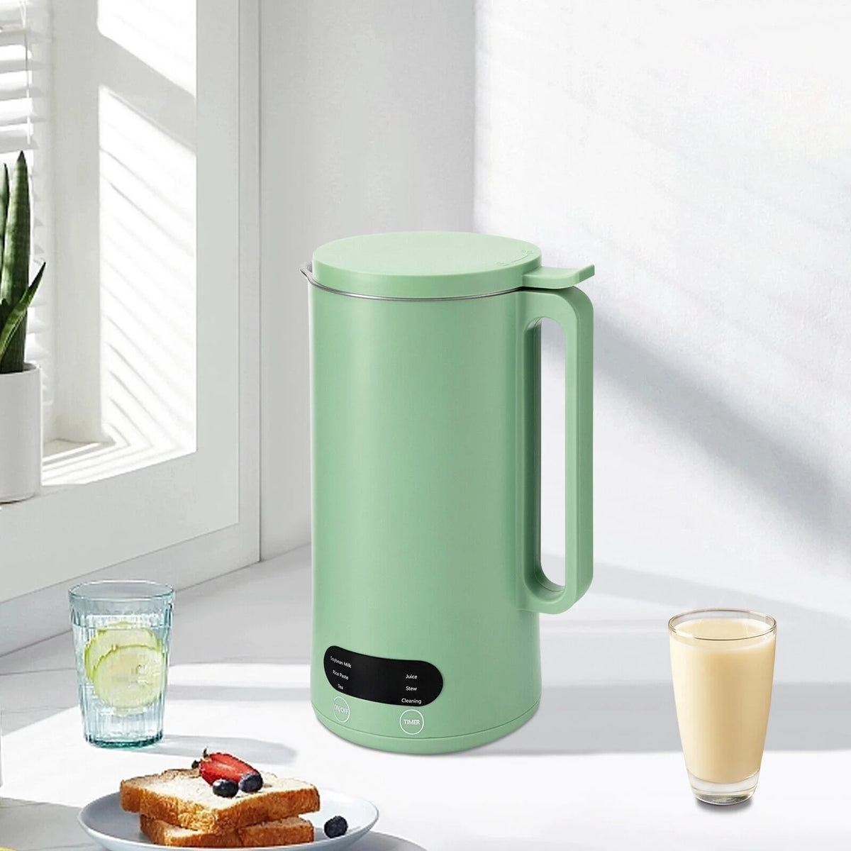 Soymilk Maker Machine 350ml Stainless Steel Blender P539