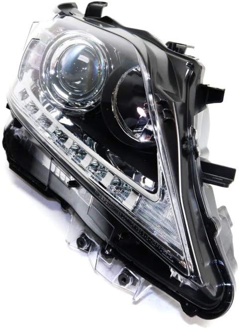 Passenger Side Black Housing Headlight Assembly X33274