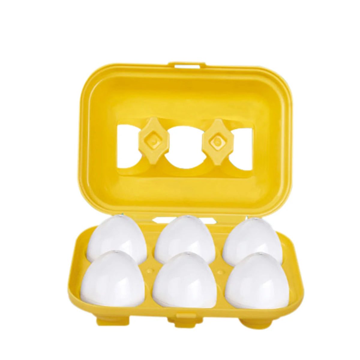 6 Pcs Shape and Color Matching Eggs Puzzle Toy J572469