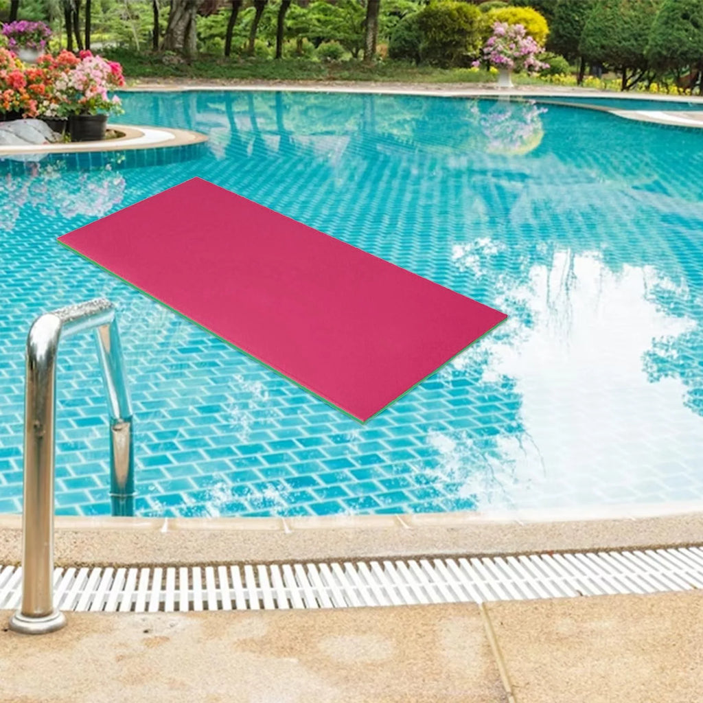 Green and Pink Floating Pad for Pool B90987