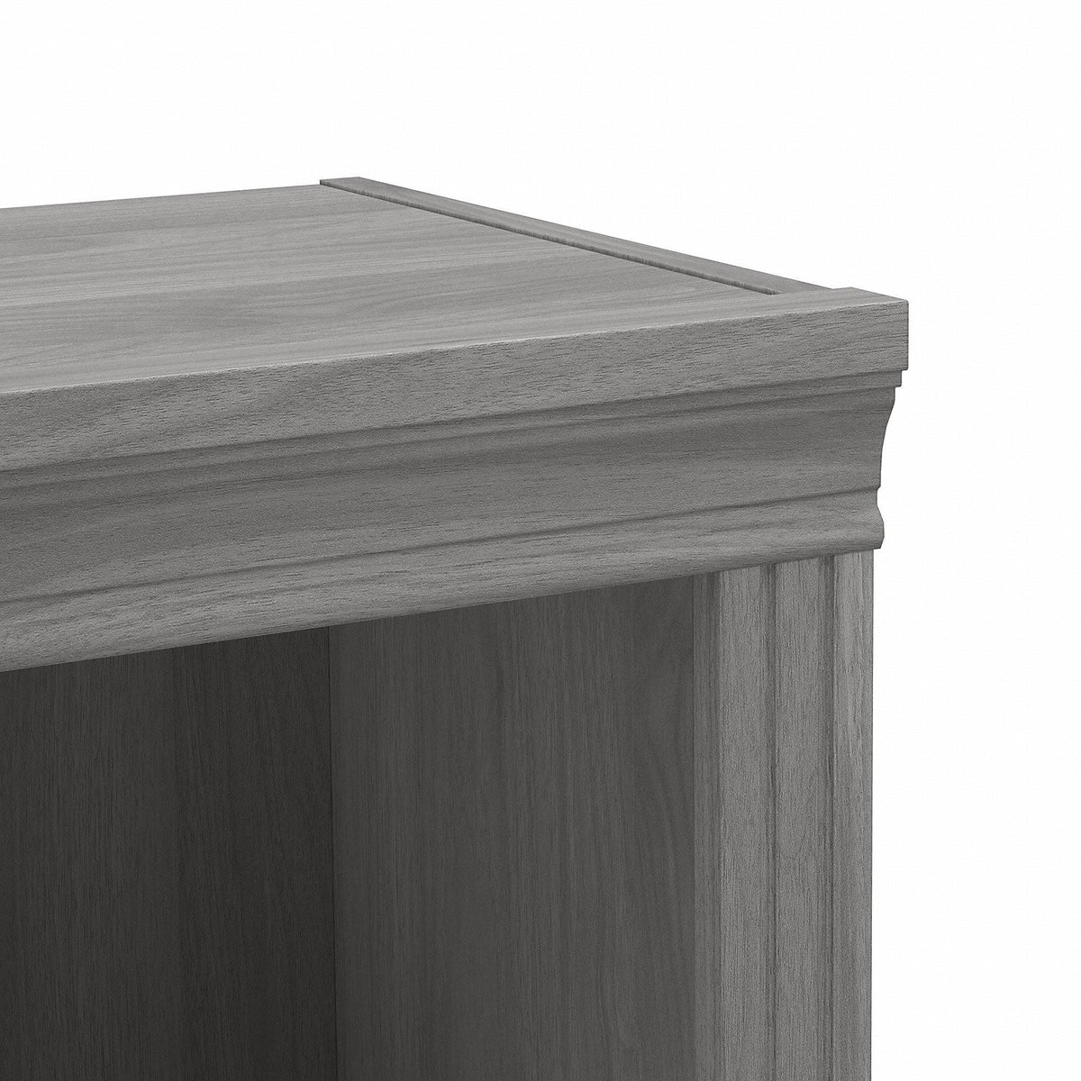 Linen White Oak 5 Shelf Bookcase L53798